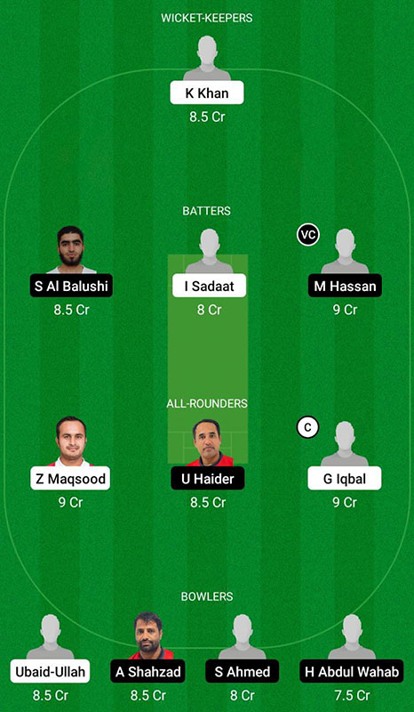 DAT vs AZA Dream11 Prediction, Oman D20 Match 1 Best Fantasy Picks, Playing XI Update, Squad Update and More