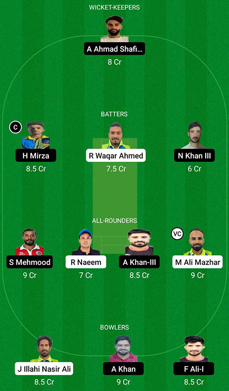 AZA vs BOB Dream11 Prediction, Oman D20 Match 5 Best Fantasy Picks, Playing XI Update, Squad Update, and More