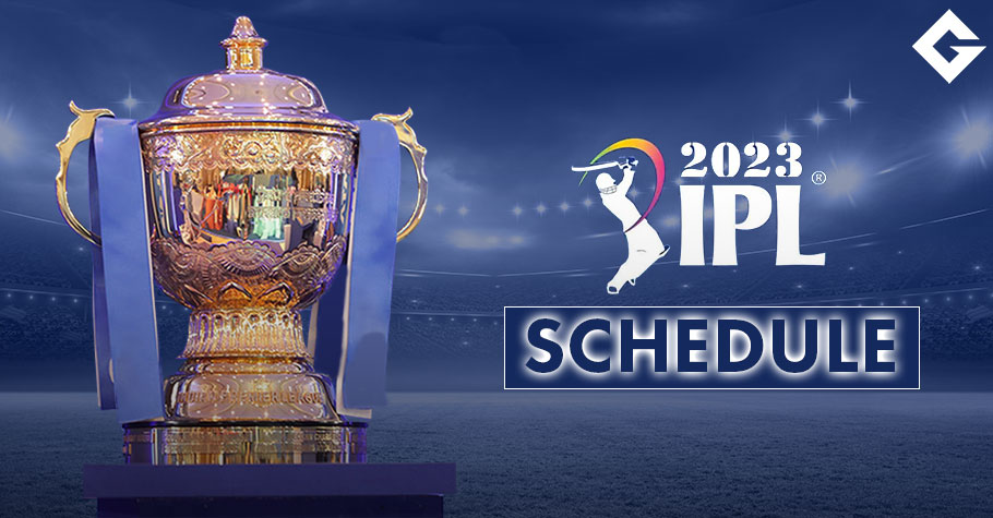 Countdown Begins IPL 2023 Schedule Announced!