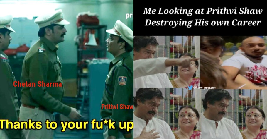 Twitter Unleashes Meme Fest on Prithvi Shaw And Chetan Sharma Controversies
