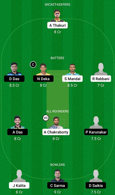 WGC vs NBC Dream11 Prediction, BYJUS Guwahati Premier League 2023 Match 5 Best Fantasy Picks, Playing XI Update, and More 