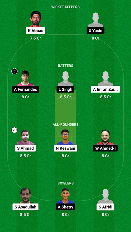 ACE vs ZGS Dream11 Prediction, Sharjah Hundred League Match 7 Best Fantasy Picks, Playing XI Update, and More