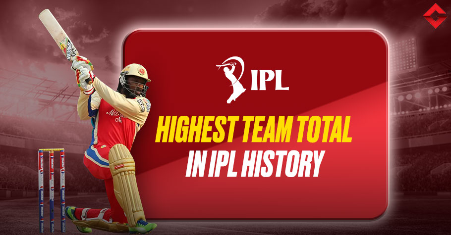 Highest Team Score in IPL History