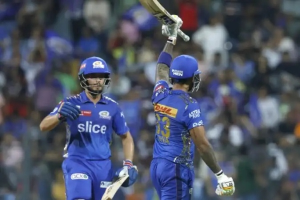 Highest Partnership In The IPL 2023 - Suryakumar Yadav and Nehal Wadhera