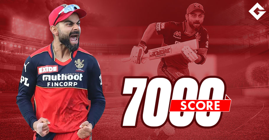 Virat Kohli Becomes The First Player To Score 7000 Runs In The IPL