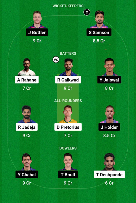 CHE vs RR Dream11 Prediction, IPL 2023 Match 17, Best Fantasy Picks, Squad Update, Playing XI Update and More