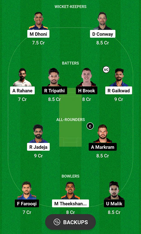 CHE vs SRH Dream11 Prediction, IPL 2023 Match 29, Best Fantasy Picks, Squad Update, Playing XI Update and More