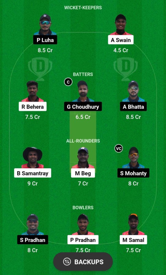 ODL vs ODC Dream11 Prediction, Odisha Cricket League Match 13 Best Fantasy Picks, Playing XI Update, Squad Update, and More