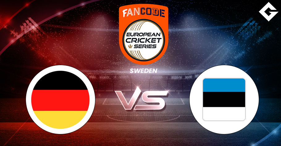 GER vs EST Dream11 Prediction, FanCode ECI Sweden T10 Match 3 Best Fantasy Picks, Playing XI Update, Squad Update, and More