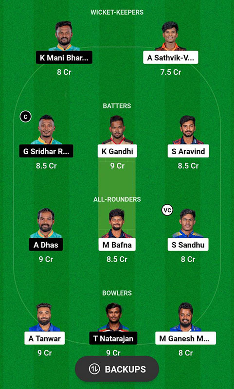 SS vs BT Dream11 Prediction, TNPL 2023 Match 7 Best Fantasy Picks, Playing XI Update, Squad Update, and More