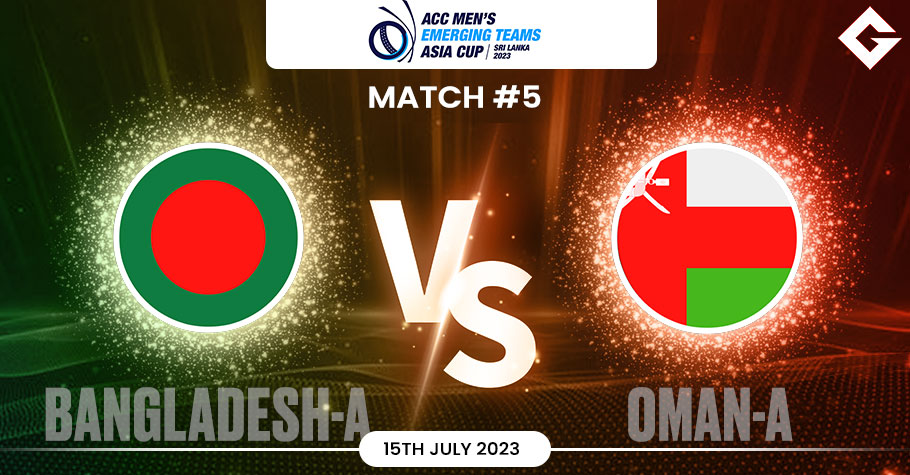 BN-A vs OMN-A Dream11 Prediction, ACC Emerging Teams Asia Cup 2023 Match 5 Best Fantasy Picks, Playing XI Update, and More