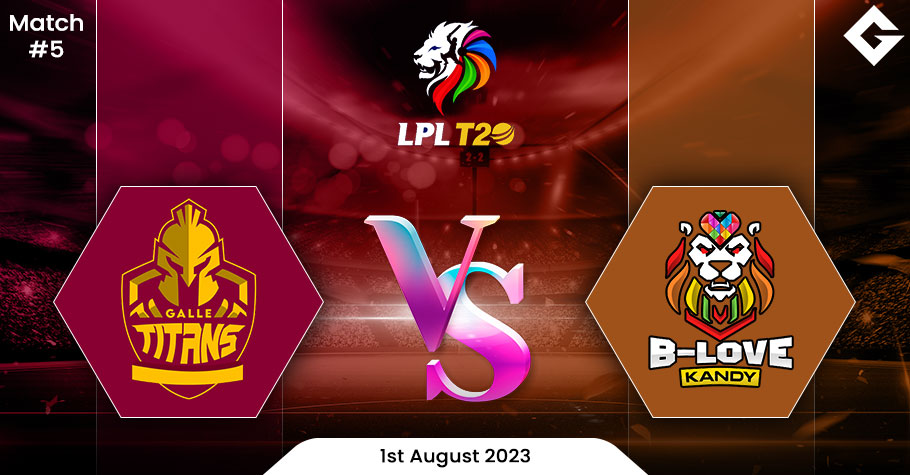 GT vs BLK Dream11 Prediction, Lanka Premier League 2023 Match 5 Best Fantasy Picks, Playing XI Update, Squad Update, and More