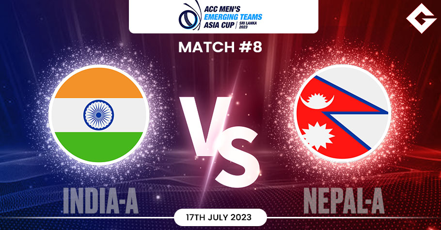 IN-A vs NEP Dream11 Prediction, ACC Emerging Teams Asia Cup 2023 Match 8 Best Fantasy Picks, Playing XI Update, and More