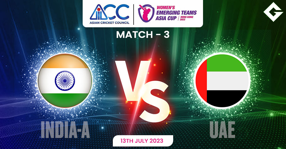 IN-A vs UAE-A Dream11 Prediction, ACC Emerging Teams Asia Cup 2023 Match 3 Best Fantasy Picks, Playing XI Update, and More