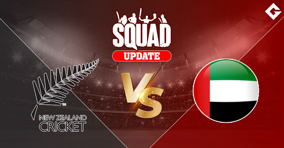 New Zealand Tour Of UAE Squad