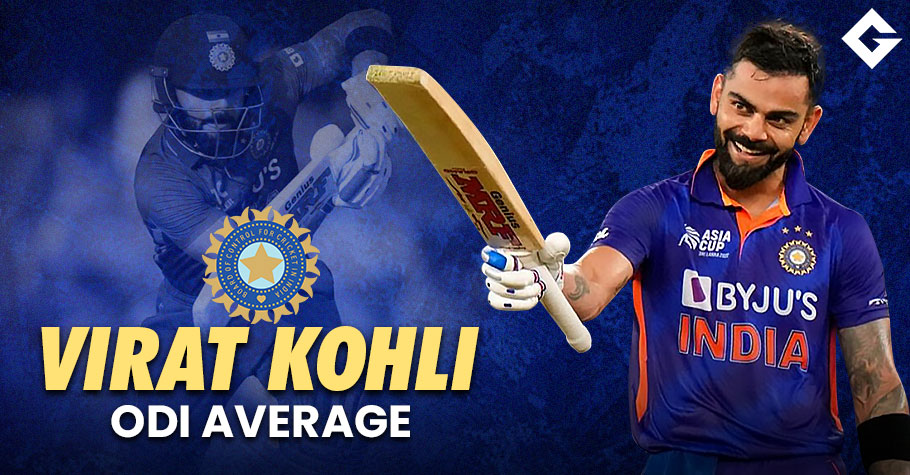 A Look At Virat Kohli's ODI Average Each Year