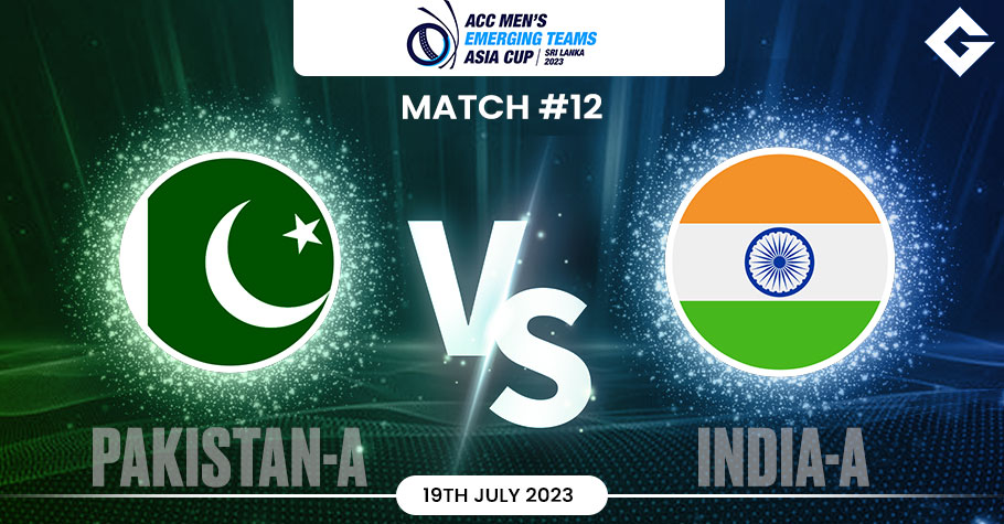 PK-A vs IN-A Dream11 Prediction, ACC Emerging Teams Asia Cup 2023 Match 12 Best Fantasy Picks, Playing XI Update, and More