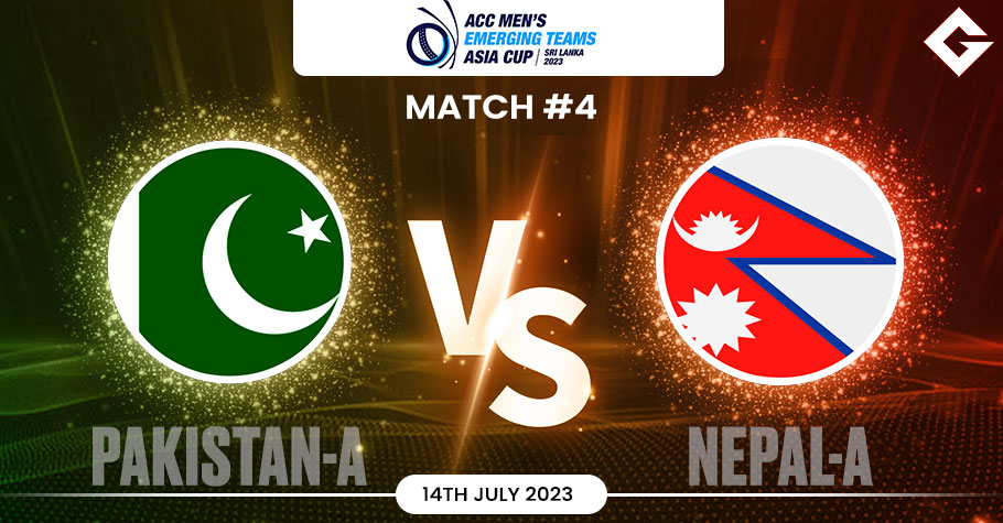 PK-A vs NEP-A Dream11 Prediction, ACC Emerging Teams Asia Cup 2023 Match 4 Best Fantasy Picks, Playing XI Update, and More