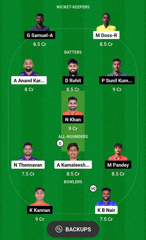 TUS vs PAN Dream11 Prediction, Pondicherry T20 Tournament Match 11 Best Fantasy Picks, Playing XI Update, and More