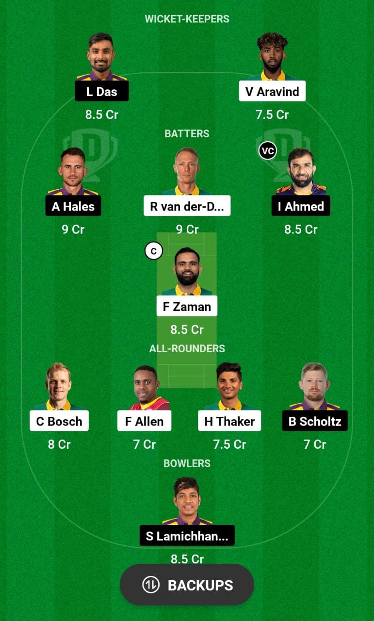 VK vs SJ Dream11 Prediction, Global T20 Canada 2023 Match 15 Best Fantasy Picks, Playing XI Update, and More