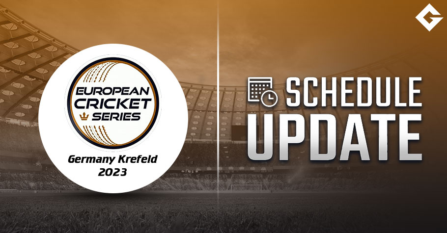 ECS Germany Krefeld 2023 Schedule