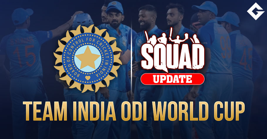 Team India ODI World Cup Squad Announced