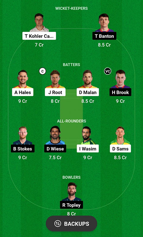 TRT vs NOS Dream11 Prediction, The Hundred Match 12 Best Fantasy Picks, Playing XI Update, and More