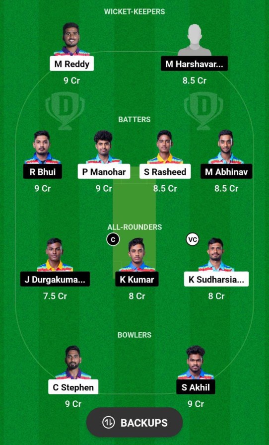 CSR vs BZW Dream11 Prediction, Andhra Premier League Match 1 Best Fantasy Picks, Playing XI Update, and More