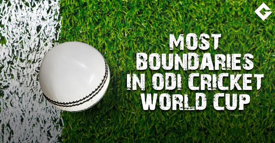 Top 10 Players Who Have Smashed Most Boundaries In The ODI Cricket World Cup