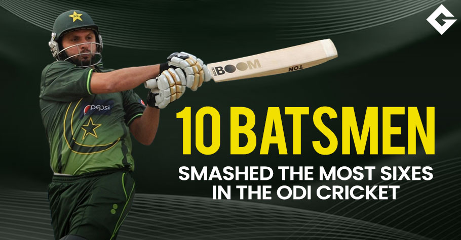 10 Batsmen Who Have Smashed The Most Sixes In The ODI Cricket!