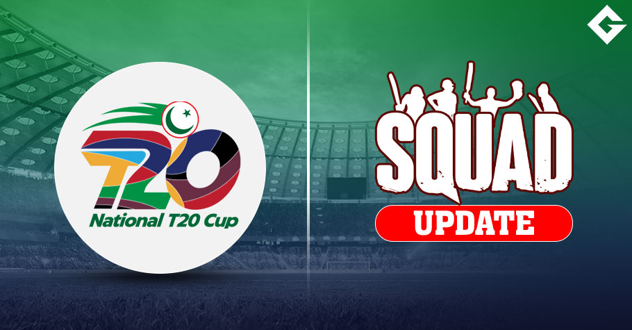 National T20 Cup 2023 Squad Update
