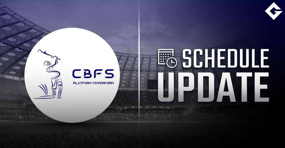 CBFS T-20 League 2023 Schedule Update