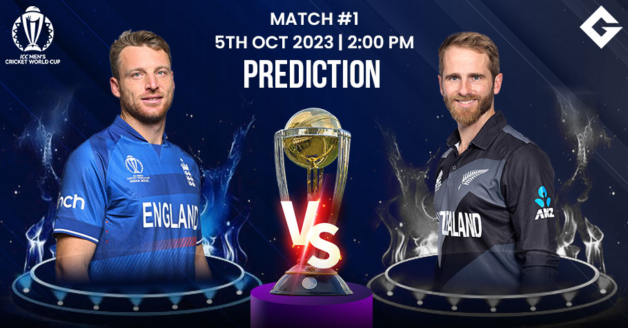 ENG vs NZ Dream11 Prediction, ODI World Cup 2023 Match 1, Best Fantasy Picks, Playing XI Update, Squad Update, And More