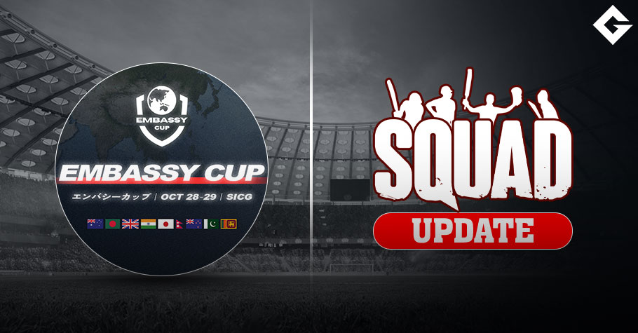 Embassy T10 Cup 2023 Squad Update