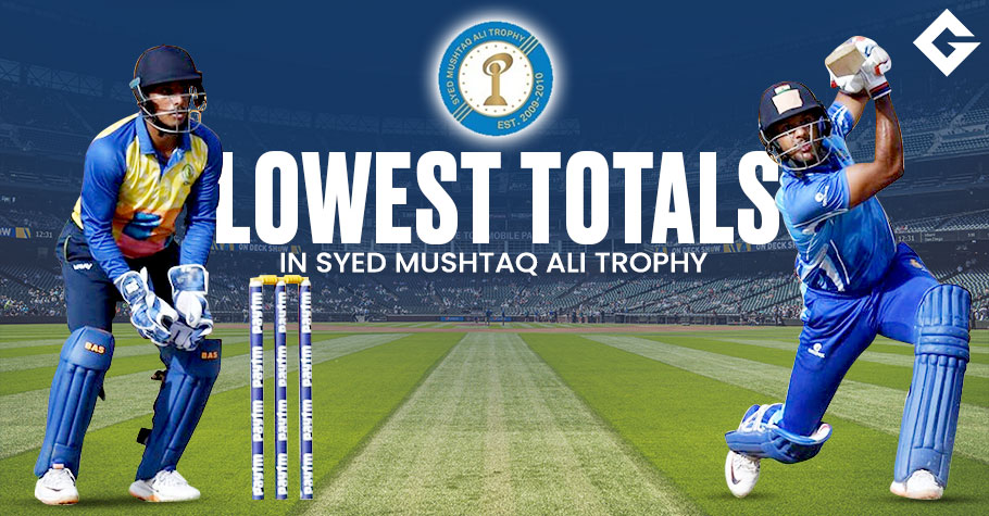 10 Teams Who Have Registered Lowest Totals In The Syed Mushtaq Ali Trophy