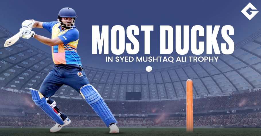 Top 10 Players To Register Most Ducks In Syed Mushtaq Ali Trophy