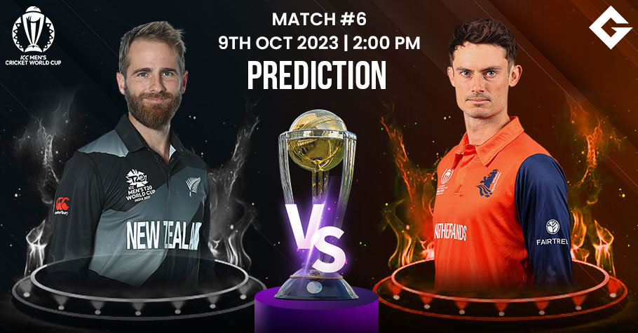 NZ vs NED Dream11 Prediction, ODI World Cup 2023 Match 6, Best Fantasy Picks, Playing XI Update, Squad Update, And More