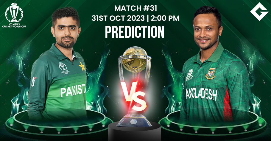 PAK vs BAN Dream11 Prediction, ODI World Cup 2023 Match 31, Best Fantasy Picks, Playing XI Update, Squad Update, And More