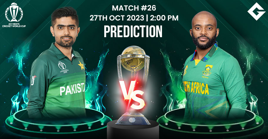 PAK vs SA Dream11 Prediction, ODI World Cup 2023 Match 26, Best Fantasy Picks, Playing XI Update, Squad Update, And More