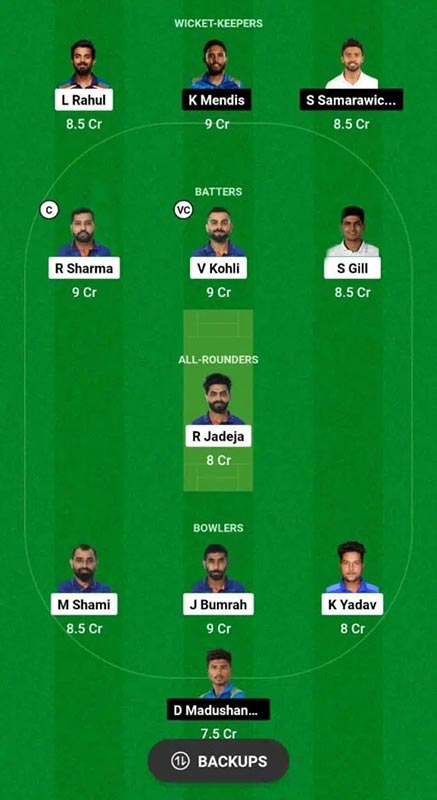 IND vs SL Dream11 Prediction, ODI World Cup 2023 Match 33, Best Fantasy Picks, Playing XI Update, Squad Update, And More