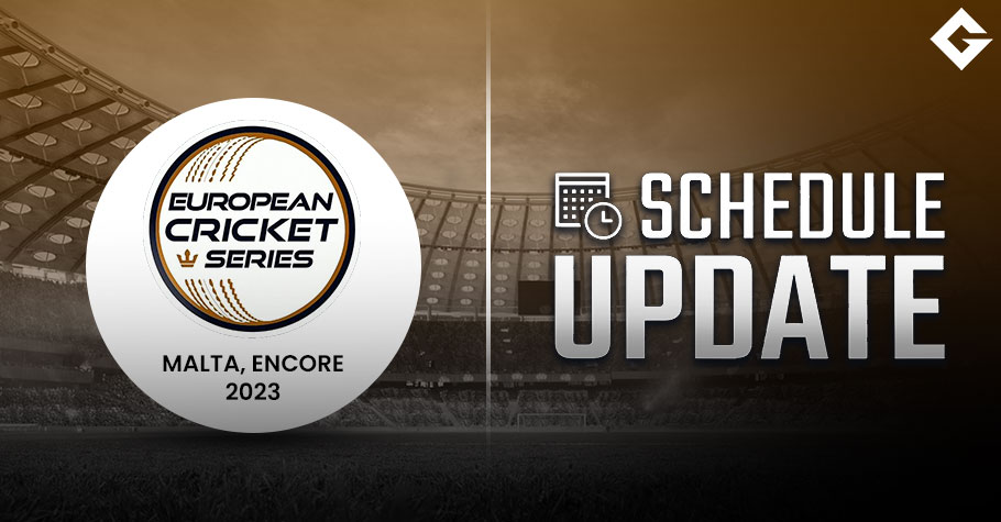 ECS Malta Encore 2023 Schedule Update