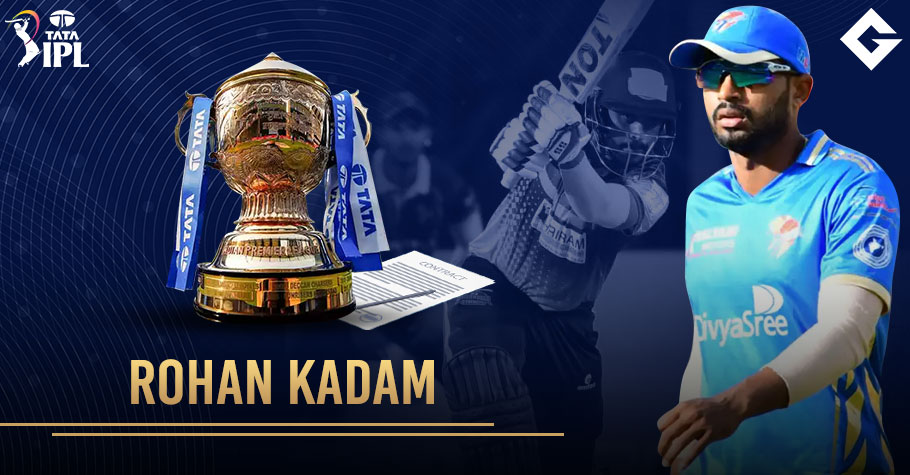 KPL 2023 Star Rohan Kadam To Receive His IPL Contract?