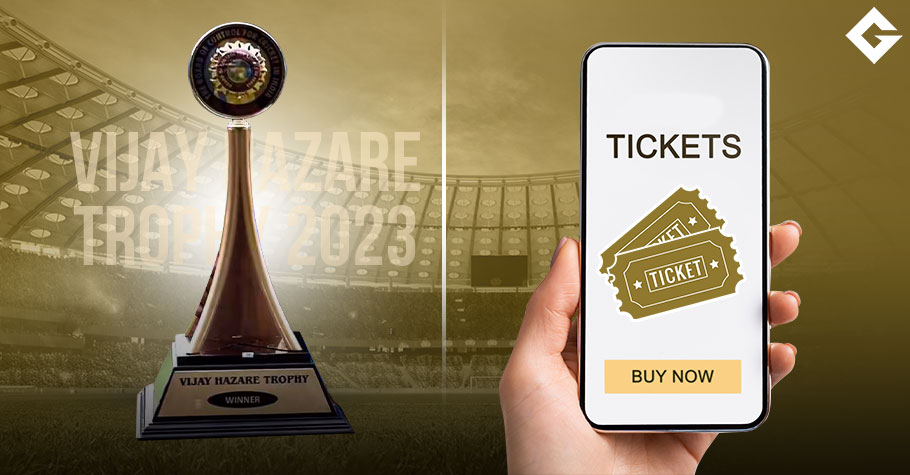 Where And How to Buy Vijay Hazare Trophy 2023 Tickets?