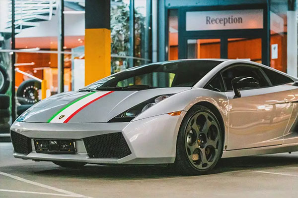 David Beckham's Lamborghini Gallardo