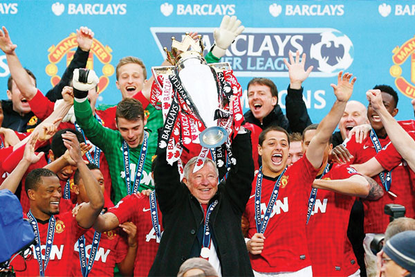Manchester United Winning The Premier League