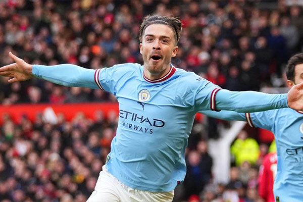 English Premier League Player Jack Grealish