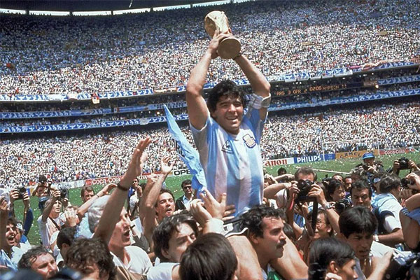 Argentine Player Diego Maradona