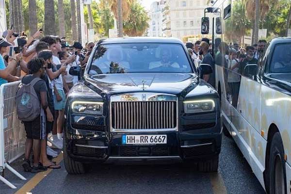 Karim Benzema Car - Rolls-Royce Cullinan