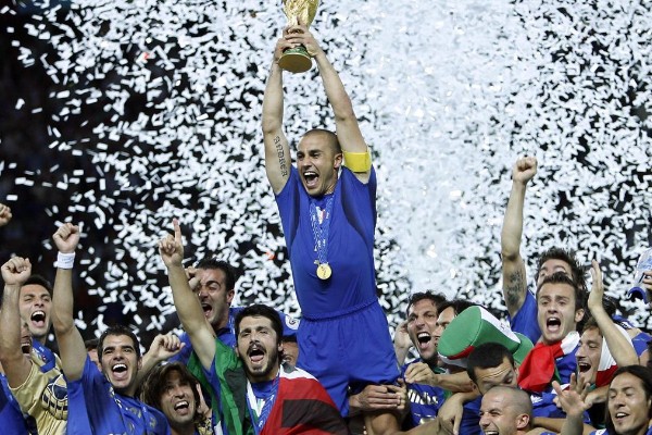 Italy Winning The FIFA World Cup
