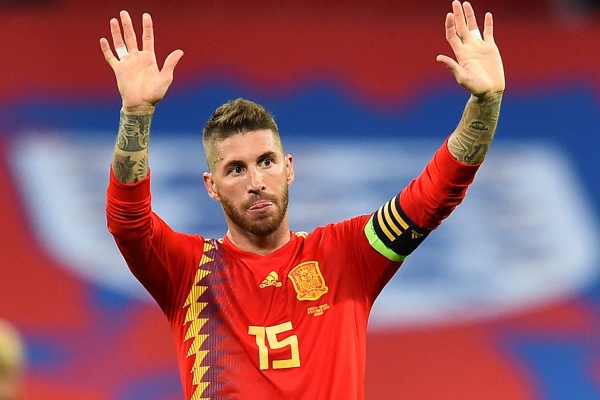 Spanish Player Sergio Ramos